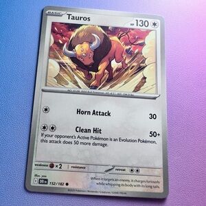 tauros - 152/182 (common) — pokemon: destined rivals
